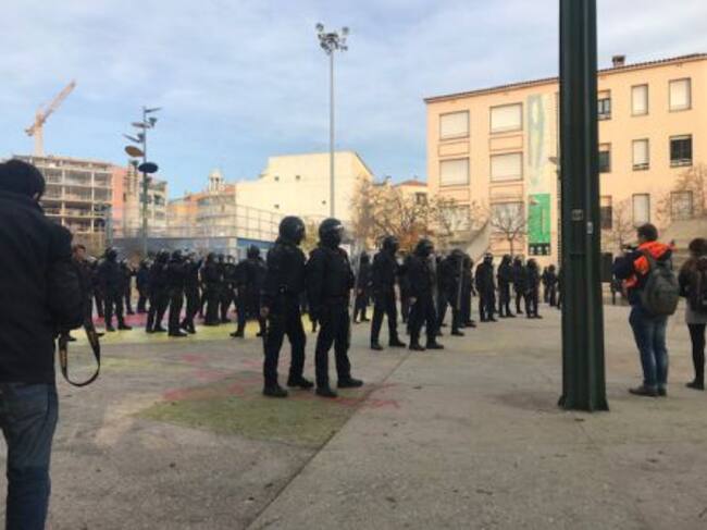 Cordó policial dels Mossos d'Esquadra