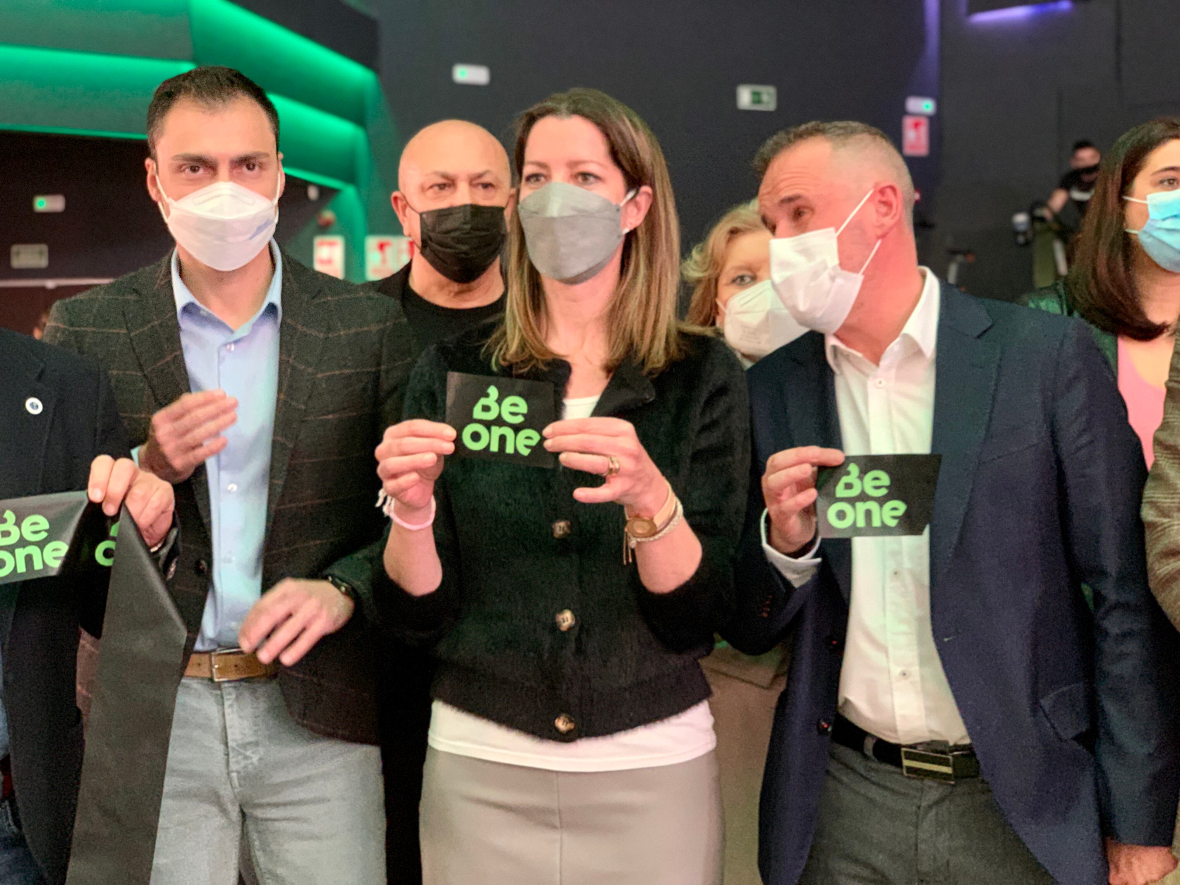 A alcaldesa de Lugo, Lara Méndez, o director executivo do centro, Roberto Ramos e o Deputado de desenvolvemento económico