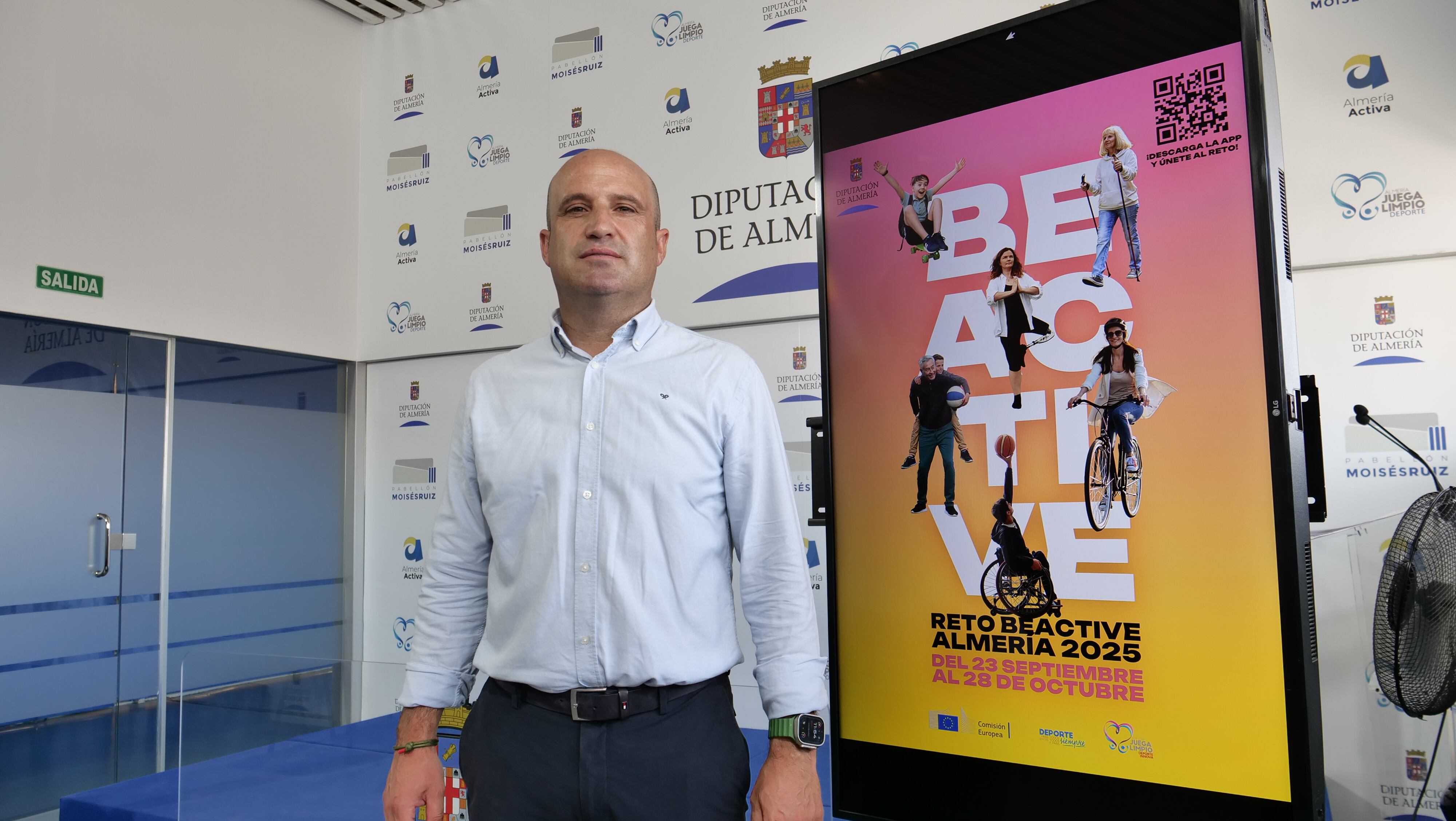 El diputado de Deportes y Juventud, José Antonio García.