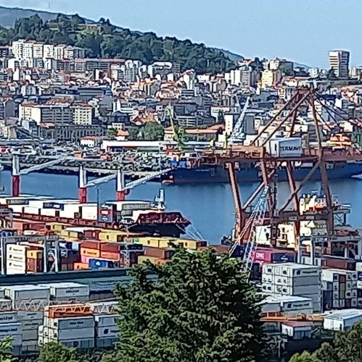 Registran un buque procedente de Brasil por sospecha de droga en su interior