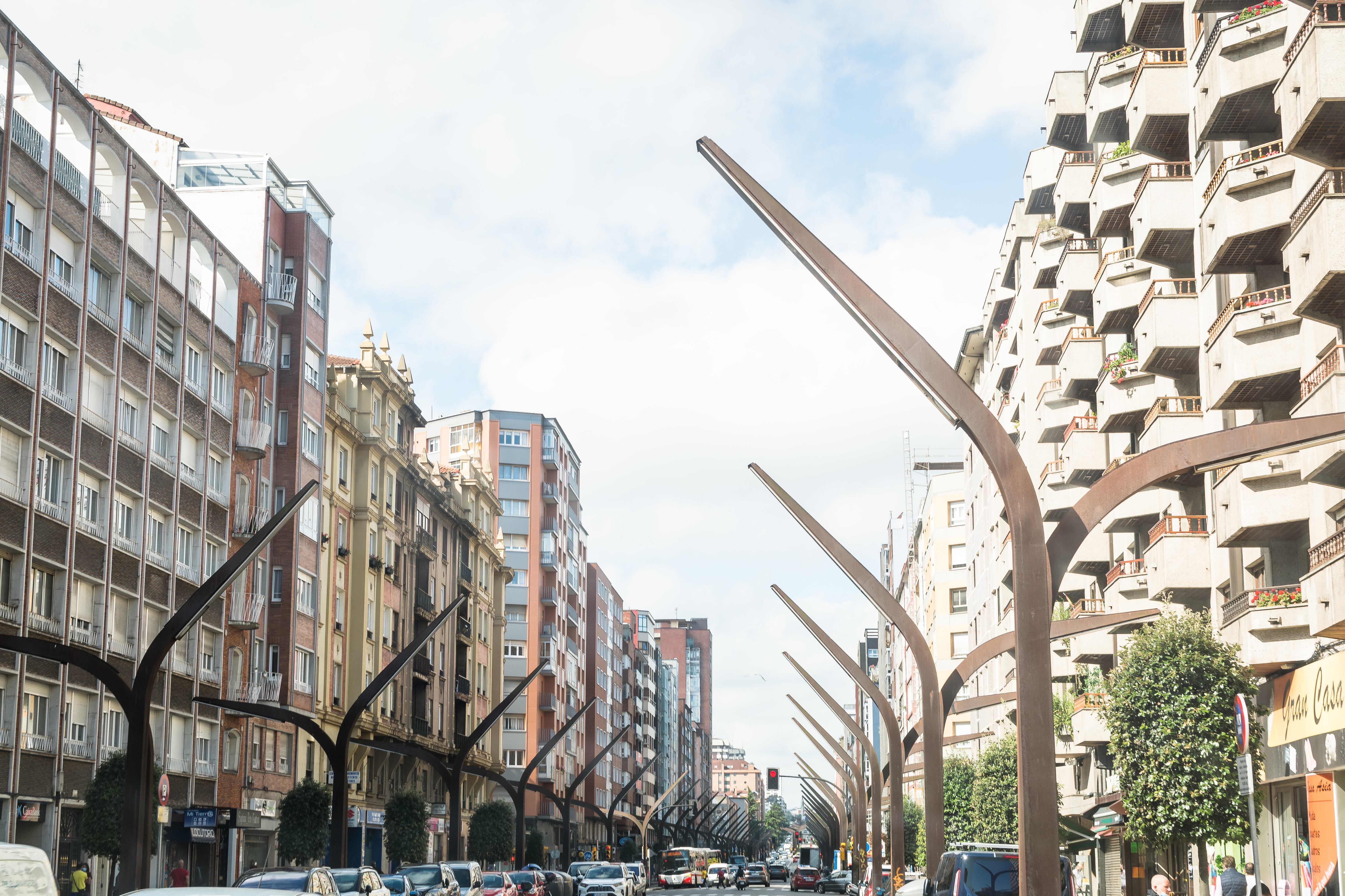 La Avenida de la Constitución es una de las que más ruido soporta.