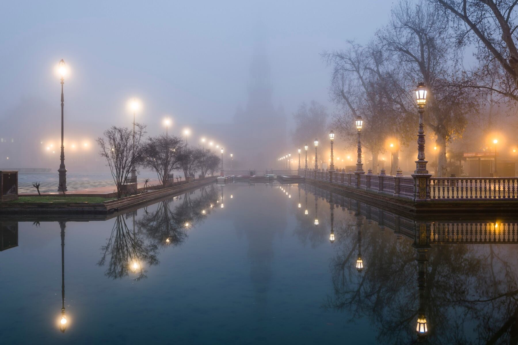 Imagen de la Plaza de España de Sevilla