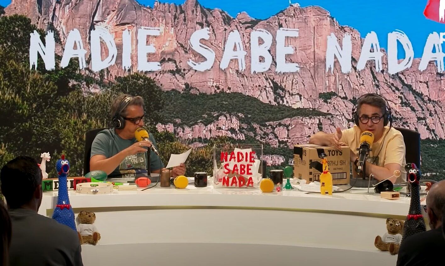 Andreu Buenafuente y Berto Romero en el Nadie sabe nada.