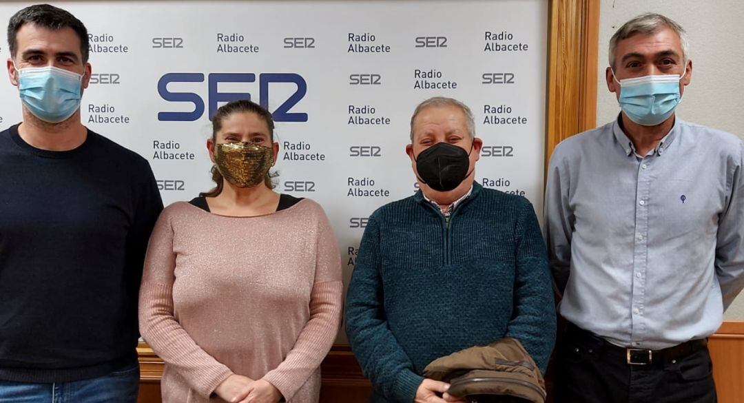 Trabajadores del centro de preparación para la reutilización de Amiab Albacete