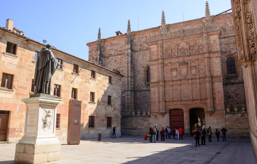 Patio de Escuelas de la Universidad de Salamanca.