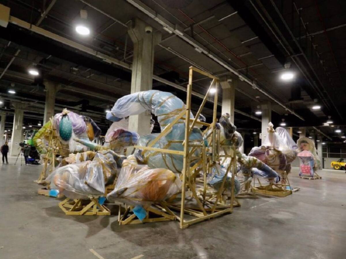 Los artistas falleros tendrán diez días para trasladar las piezas de Feria Valencia a su ubicación