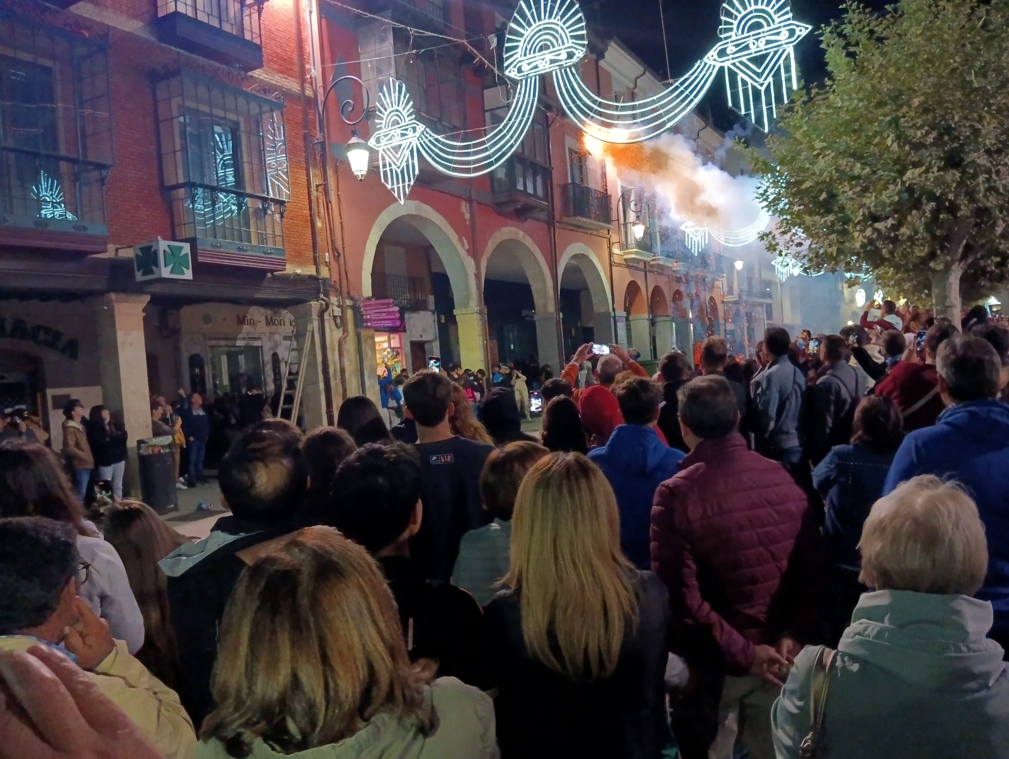 Traca fin de fiestas 2024 en Aranda