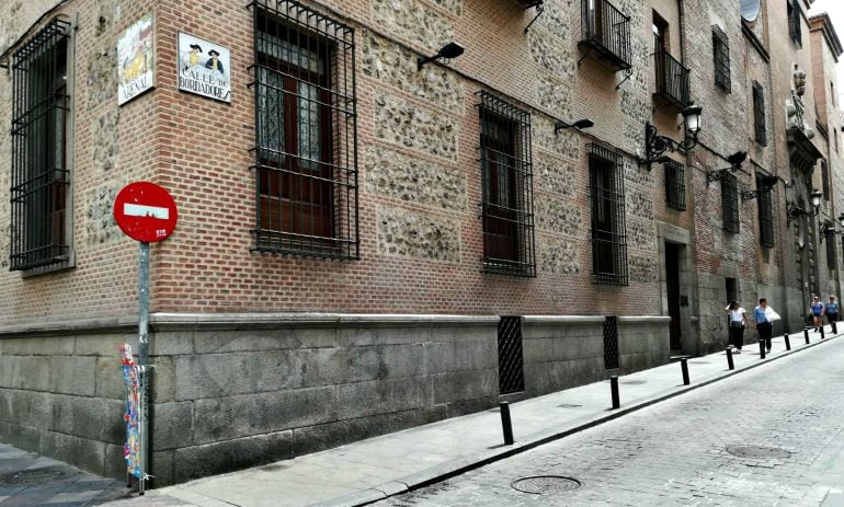 Calle de Madrid donde la víctima subió al taxi