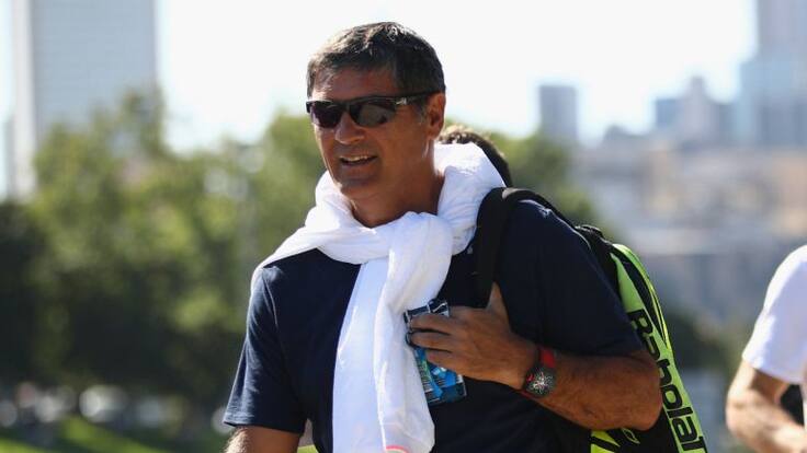 Toni Nadal: "Djokovic y Murray en esta superficie están por encima de Rafael Nadal"