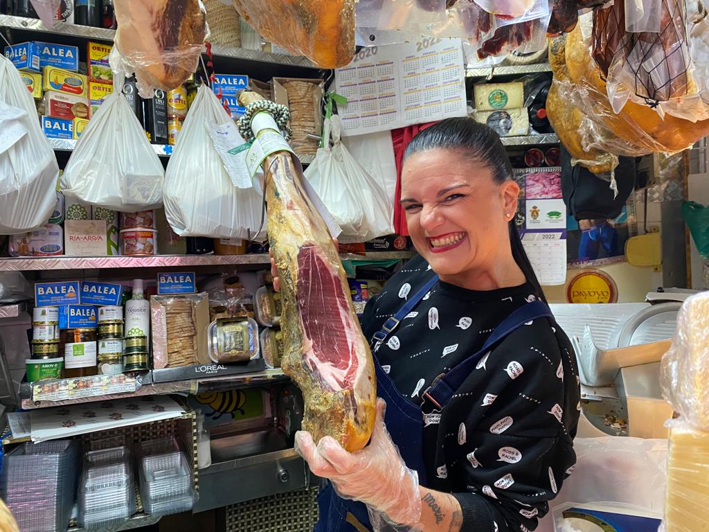 Charcutería Mary y Sandra, mercado de Algeciras.