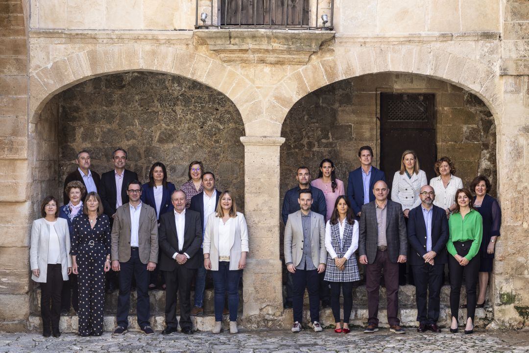 Los integrantes de las listas del PP