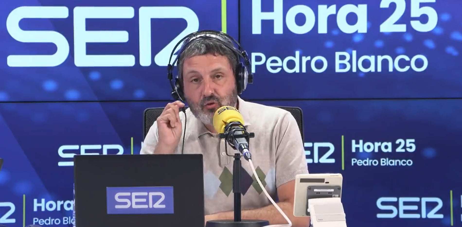 Pedro Blanco en Hora 25