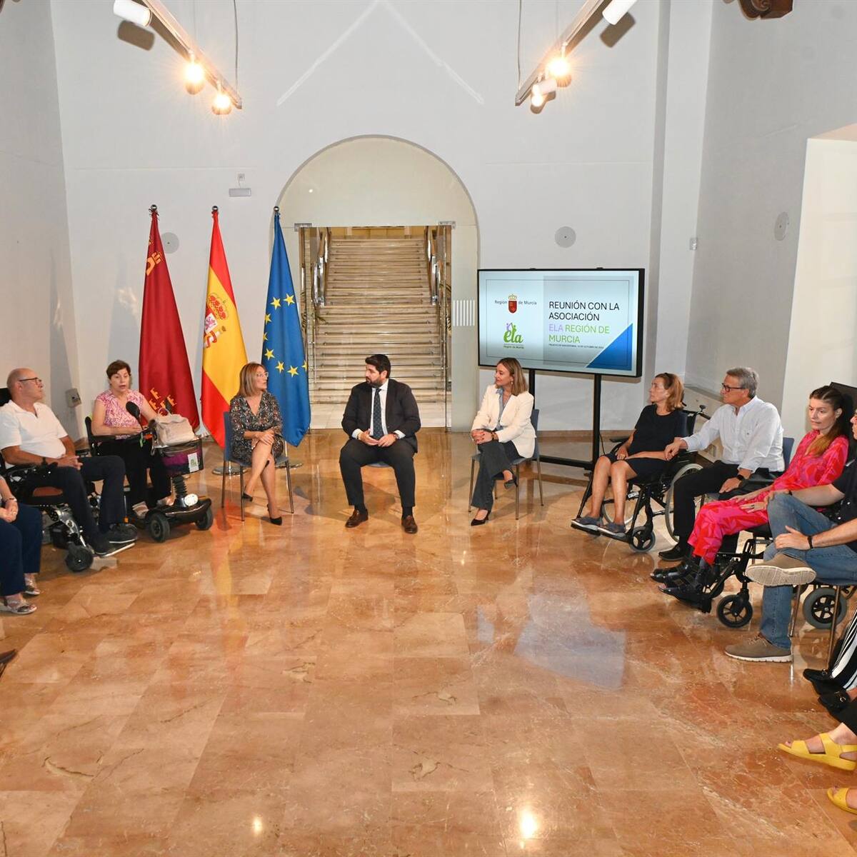 Los enfermos de ELA en la Región celebran la llegada de las ayudas públicas: "Aunque no es mucho, menos es nada"