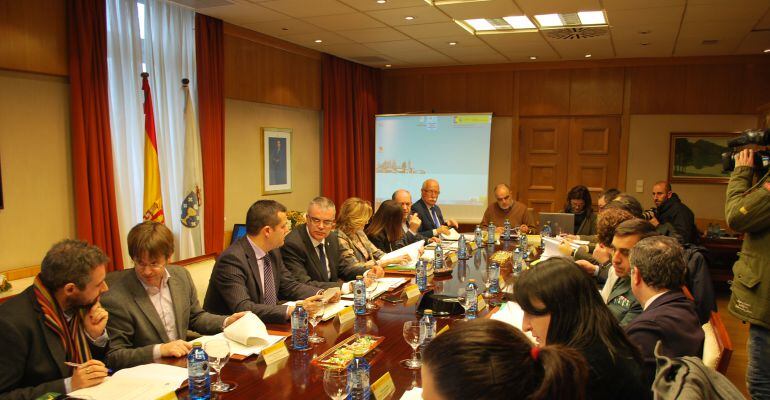 Reunión de la Comisión de Seguridad Vial, A Coruña