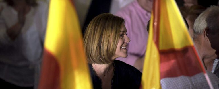 Cospedal en un acto en Mora este jueves