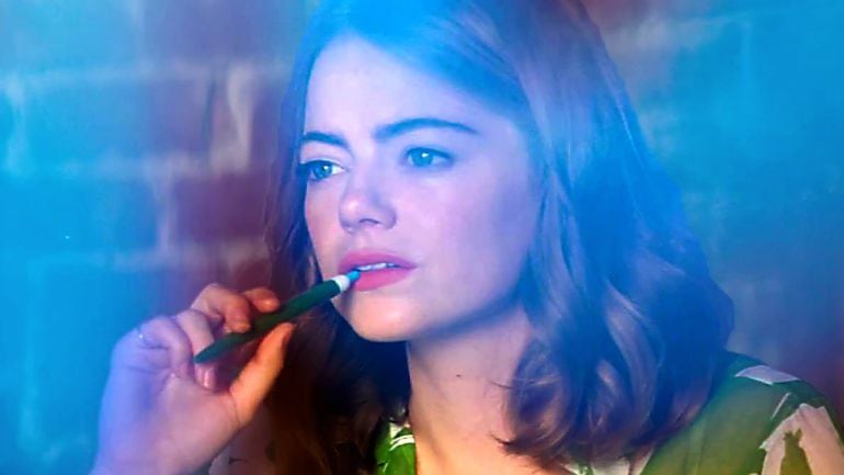 Emma Stone en La La Land, una de las favoritas a los Oscar