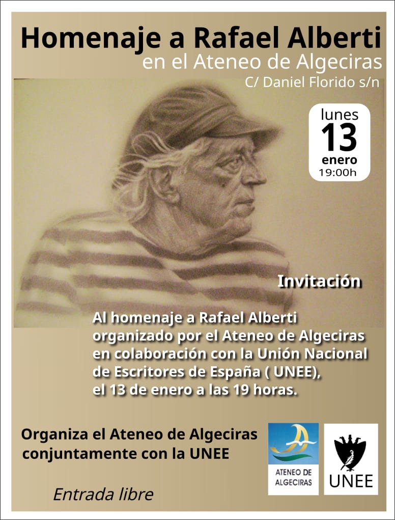 Homenaje a Rafel Alberti.