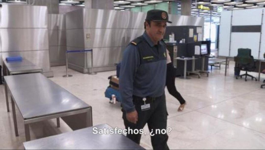 El agente en el programa de Control de Fronteras