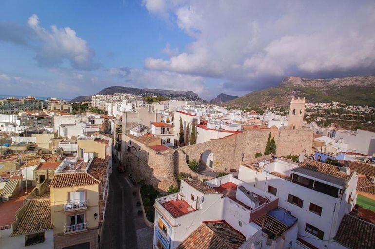 Casco antiguo de Calp.