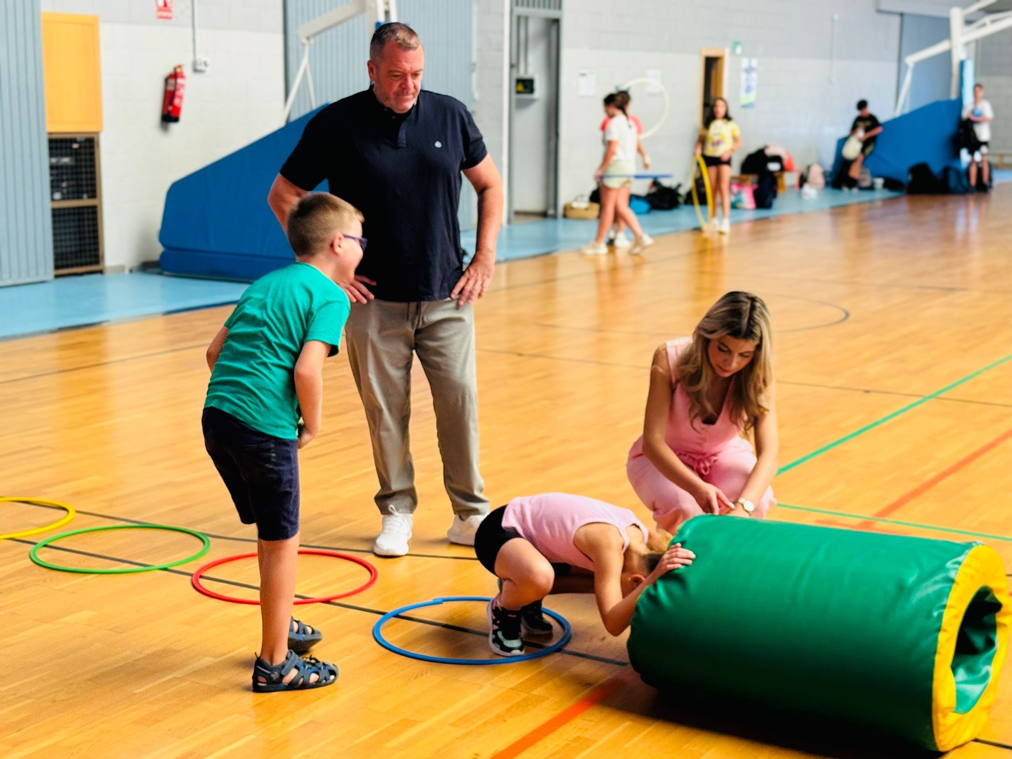 Niños con TEA participan en la escuela de verano de Lorca