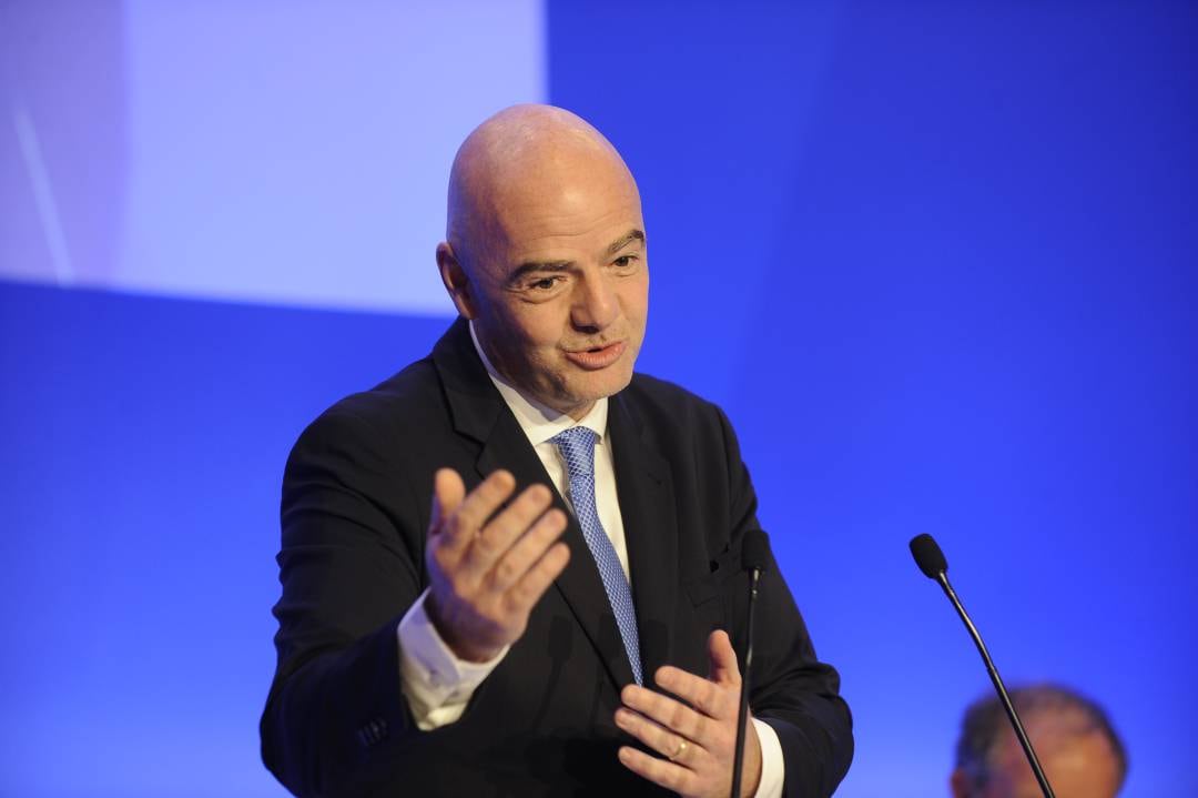 Gianni Infantino, presidente de la FIFA