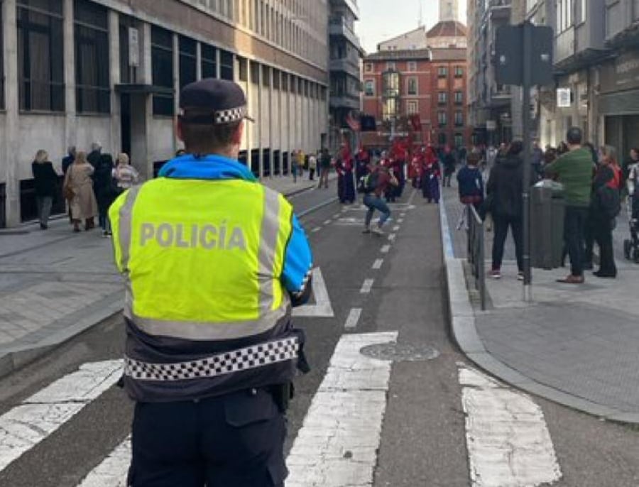 Cortes de tráfico con motivo de la Semana Santa en Valladolid