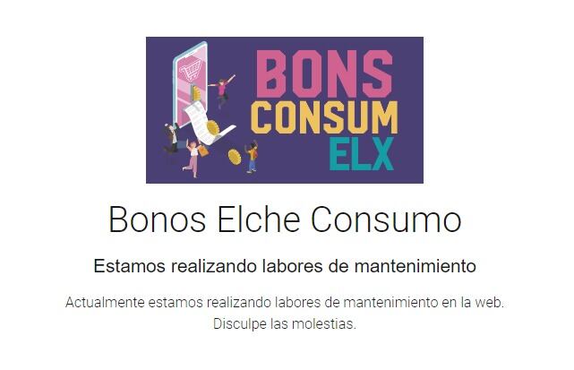 Web bonos consumo
