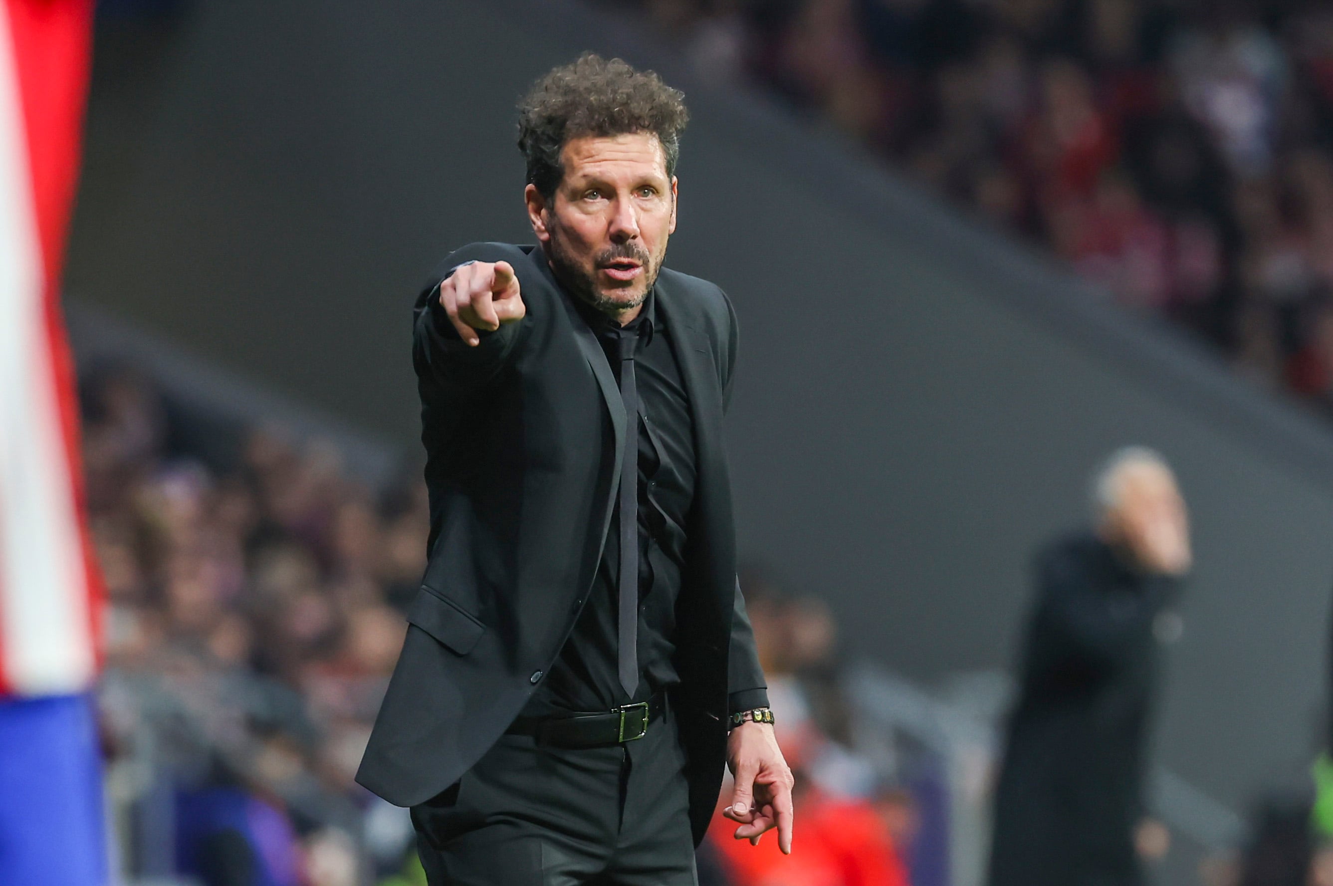 El entrenador del Atlético de Madrid, Diego Pablo Simeone. EFE/Kiko Huesca