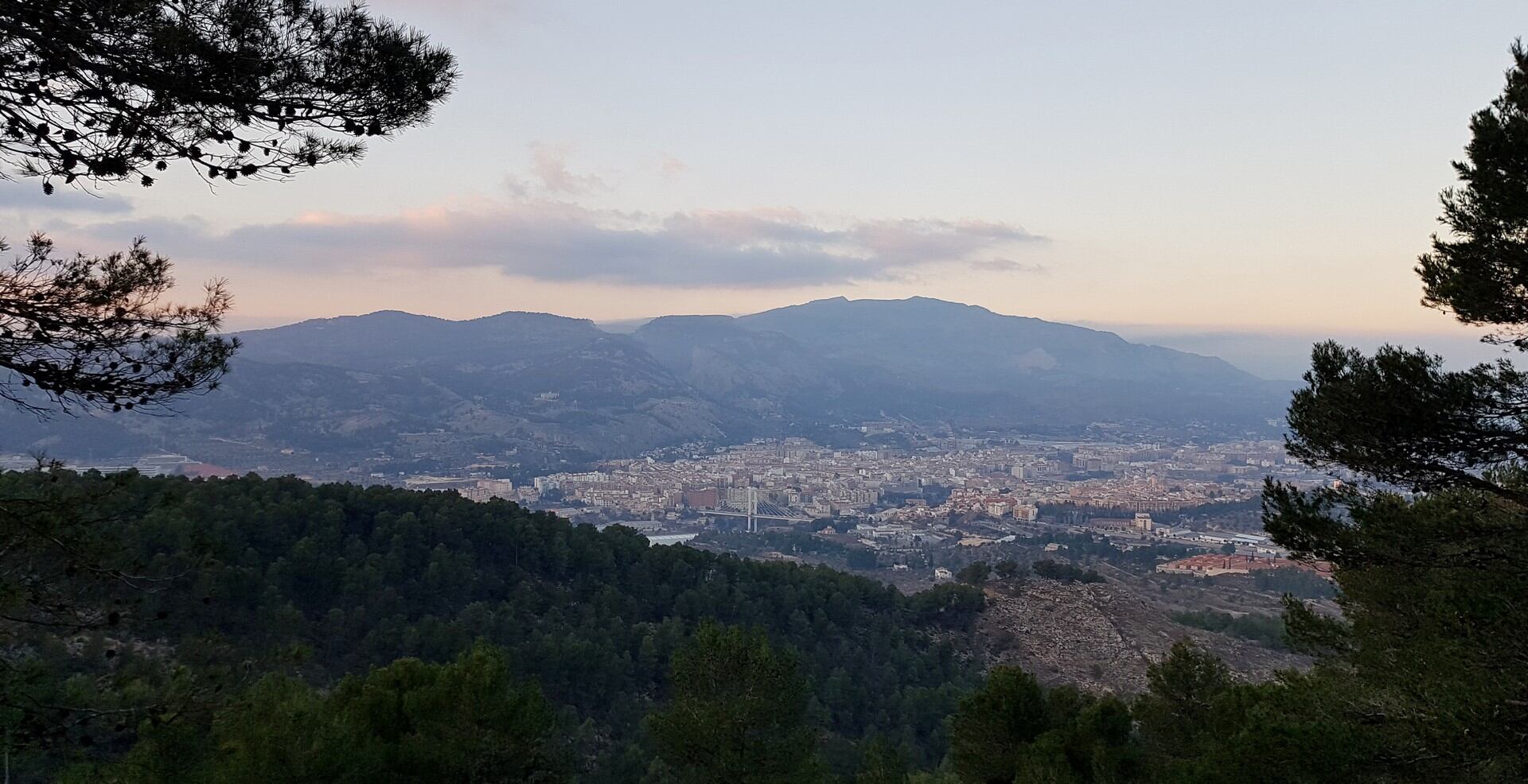 Una vista de Alcoi desde Sant Antoni.