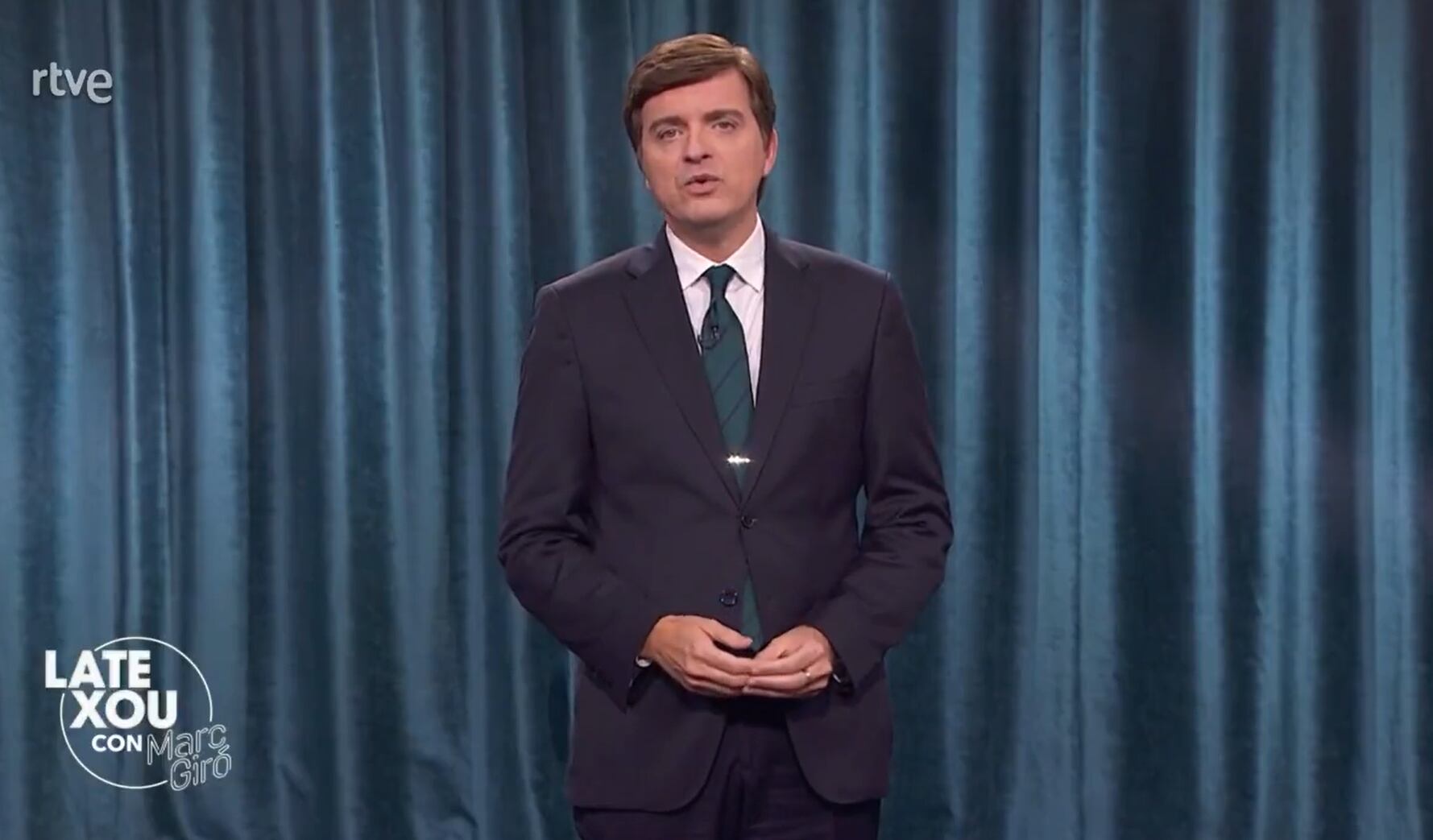 Marc Giró en el Late Xou.