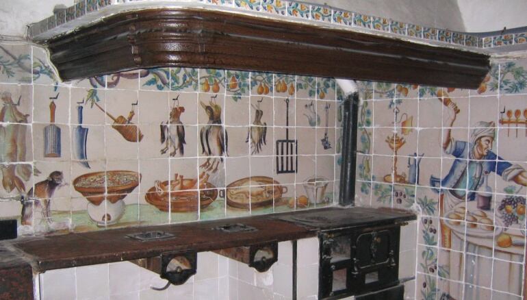 Interior en uno de los palacios de los Exarchs