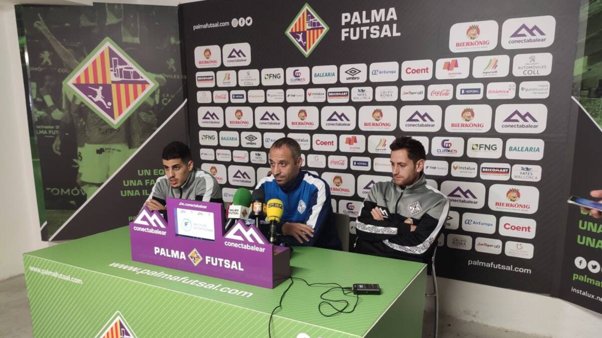 Hamza: "Es una motivación extra conseguir la mejor clasificación en primera vuelta del Palma Futsal"