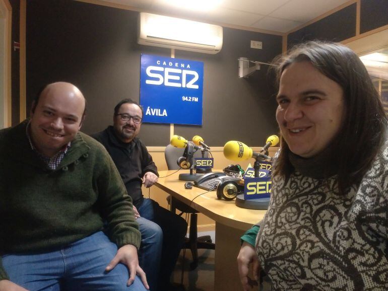 Rocío, César y Jesús