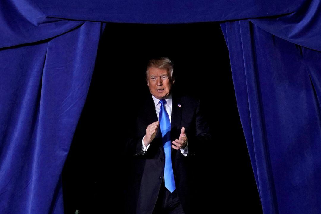 Donald Trump, en un acto en Richmond, Kentucky