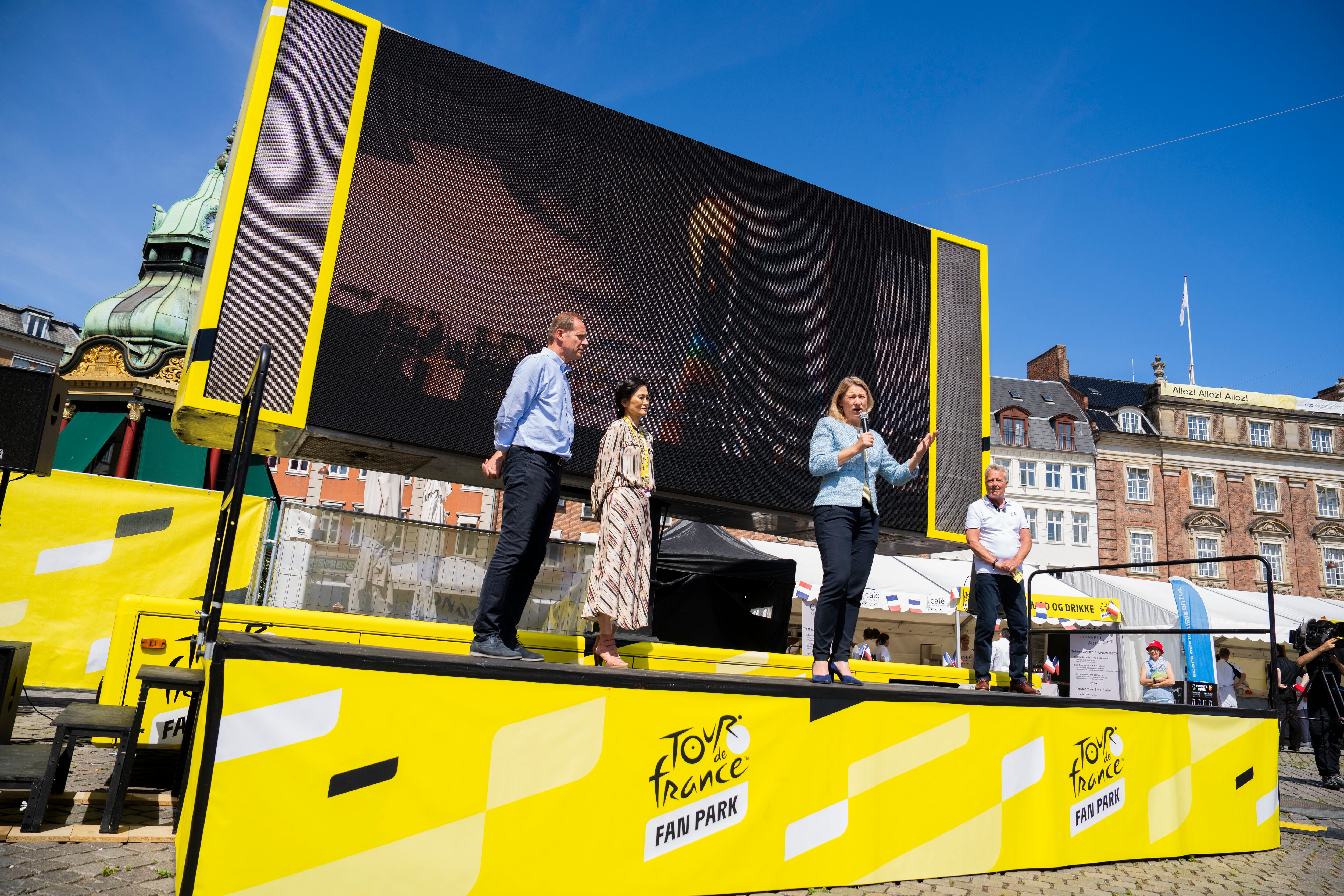 Tot a punt per a l'inici de la cursa a Copenhague aquest capvespre.