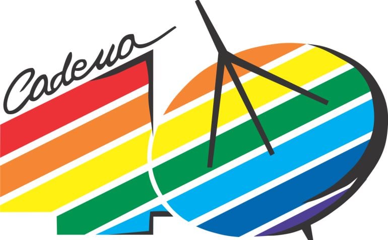 Logo de los 40 Principales en los años 80