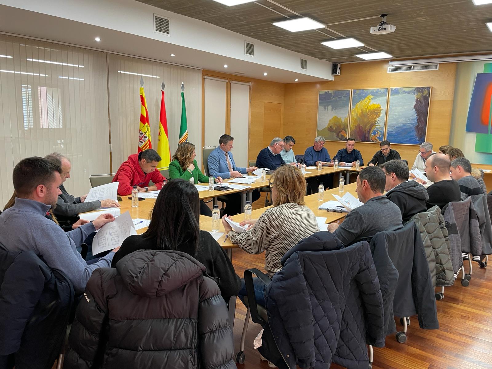 Reunión del sector agrícola en Fraga