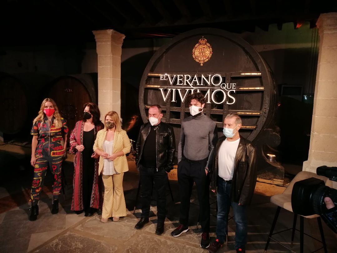 Presentación de &quot;El Verano que vivimos&quot; en la bodega González Byass