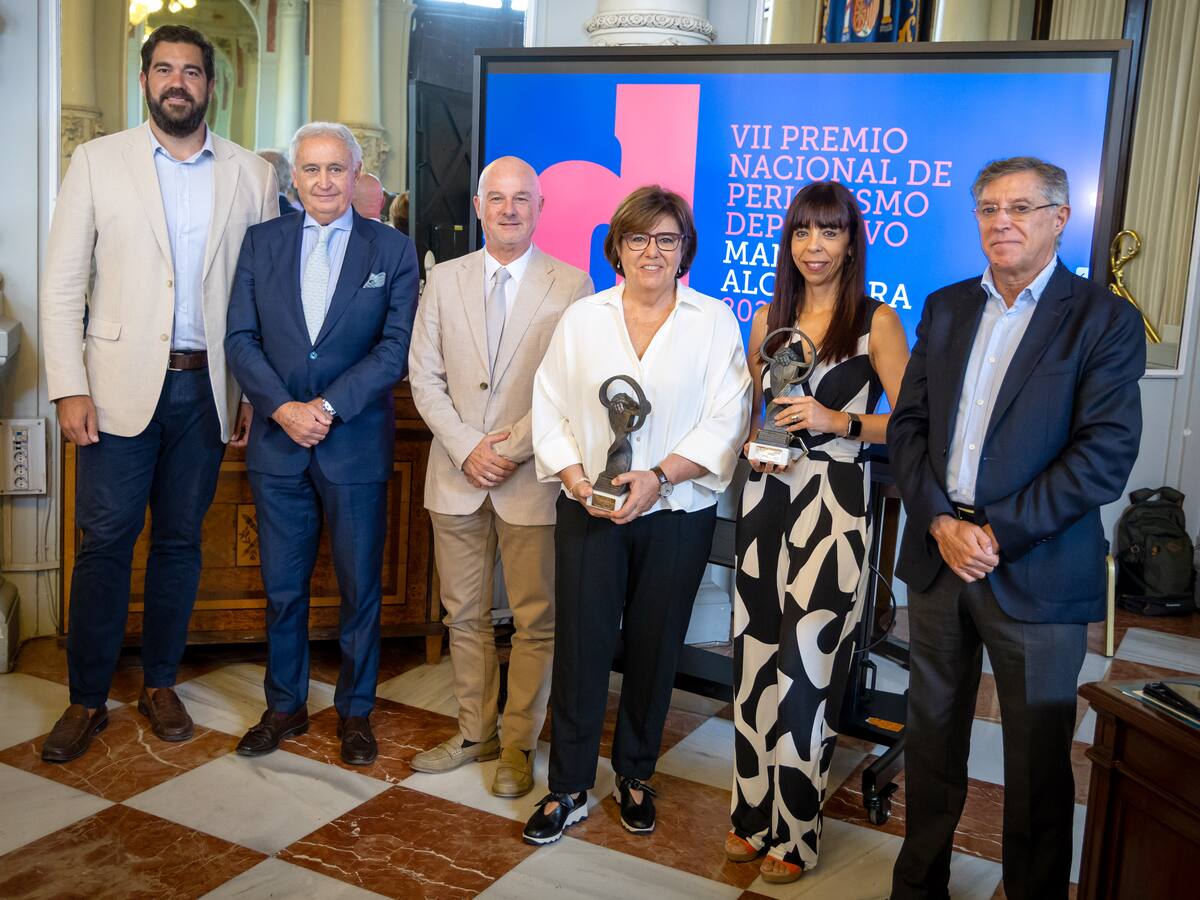 La Fundación Manuel Alcántara premia a María Escario y Begoña Fleitas con el VII Premio Nacional de Periodismo Deportivo