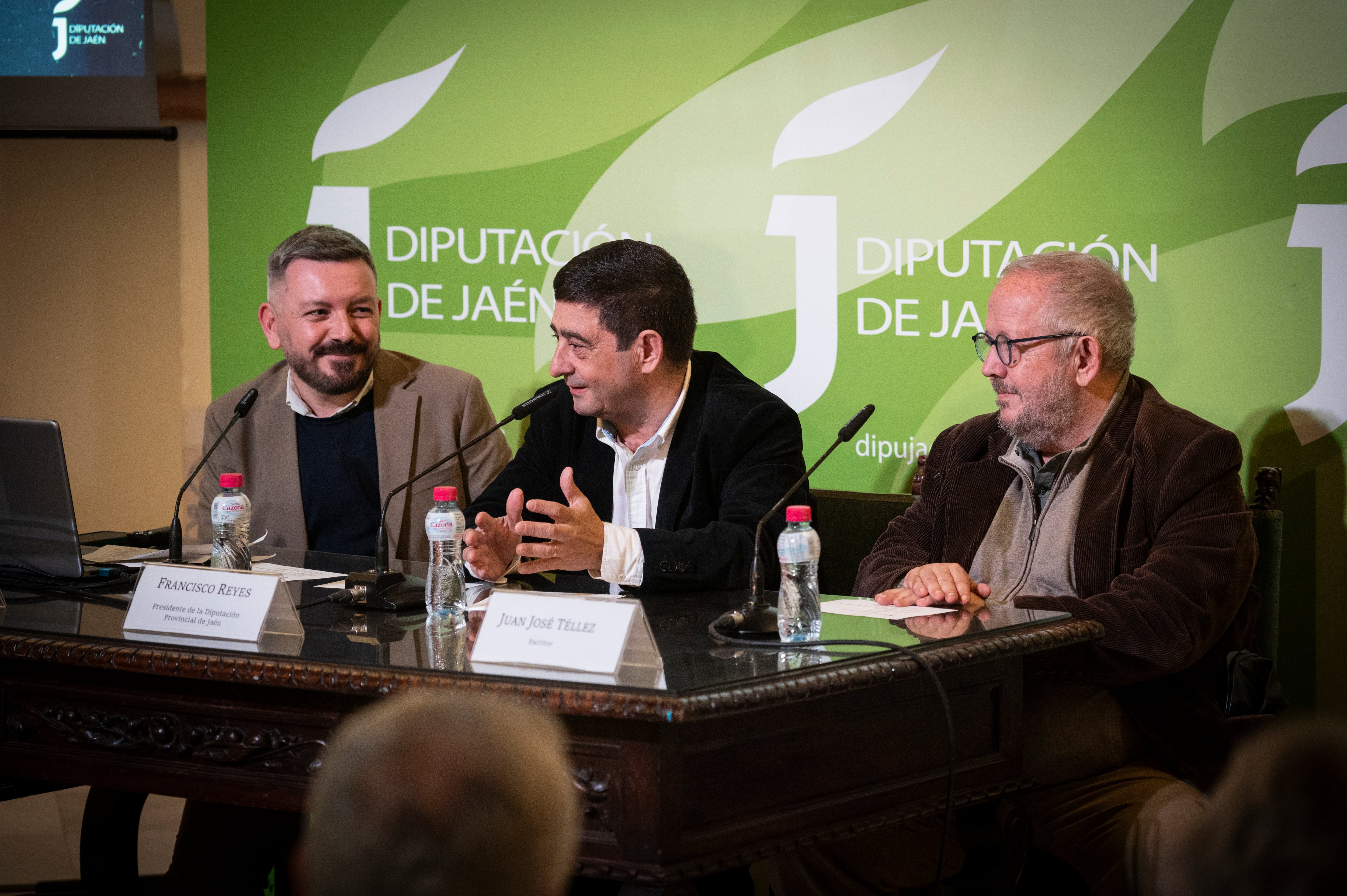 Pedro Espinosa, Paco Reyes y Juan José Téllez.