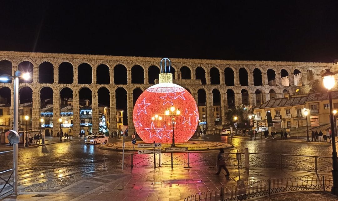 Inauguración de la Bola de Navidad