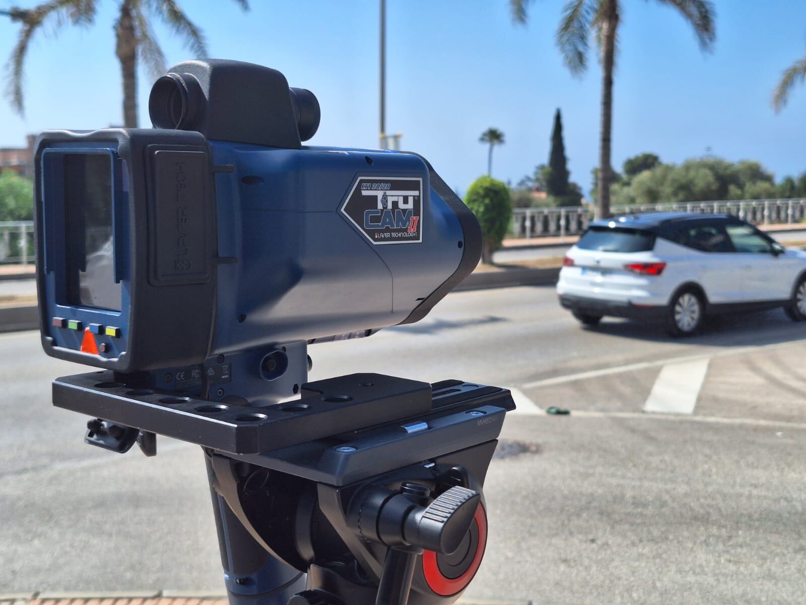 Uno de los radares de la DGT en Málaga