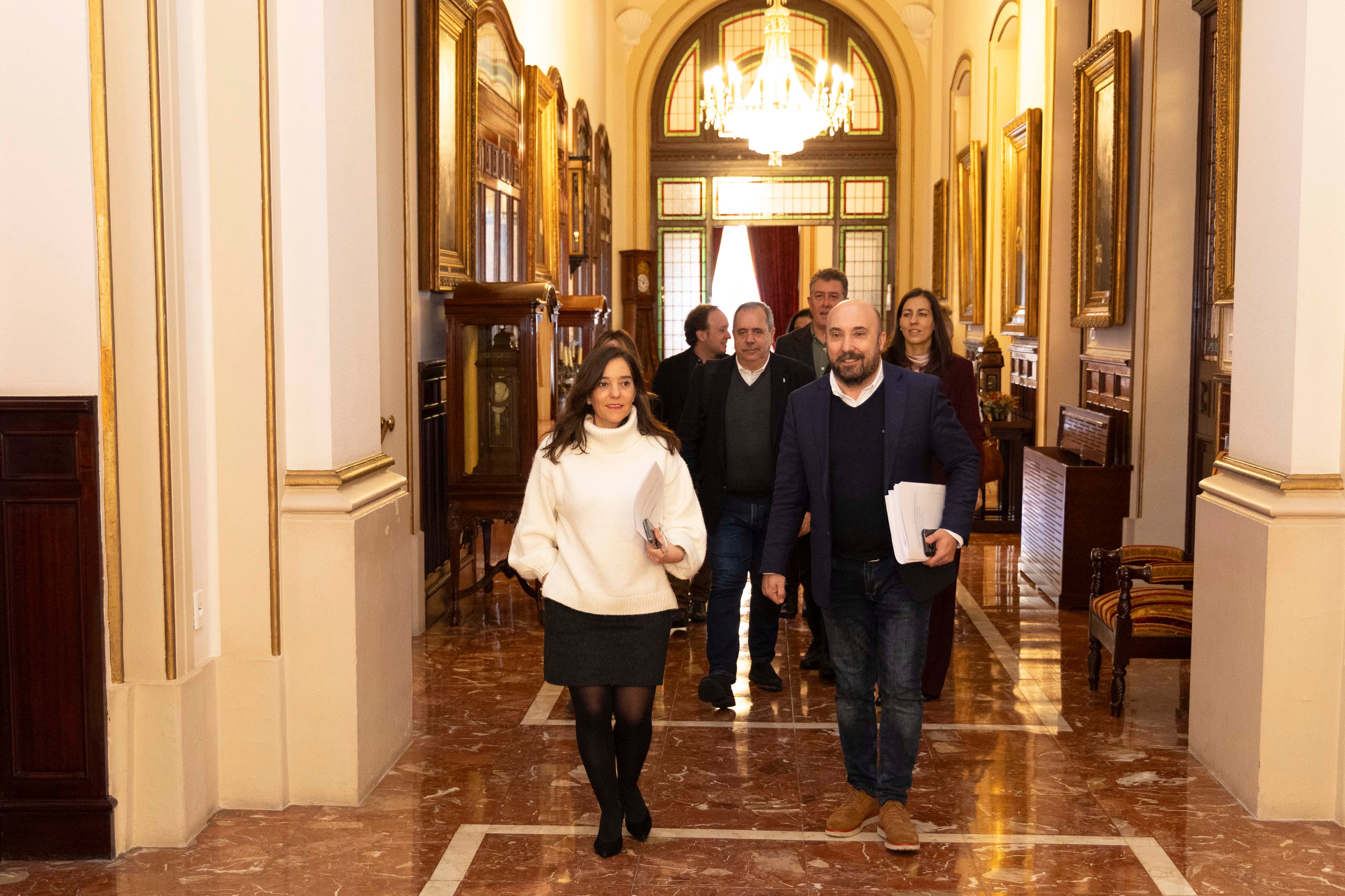 Inés Rey y José Manuel Lage Tuñas