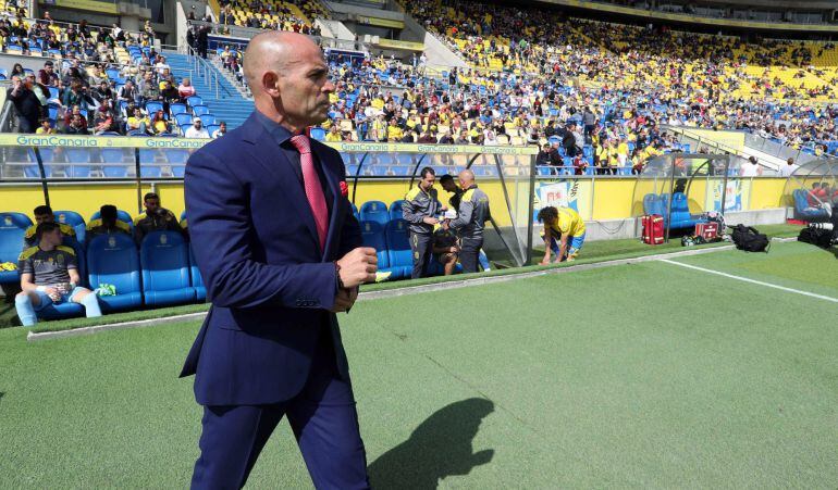 El entrenador de la UD Las Palmas, Paco Jémez