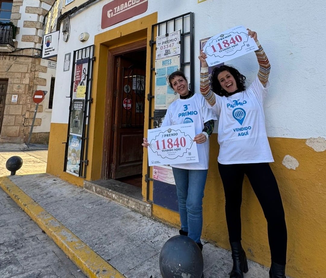 Estanco de Belmonte donde se ha vendido la lotería.