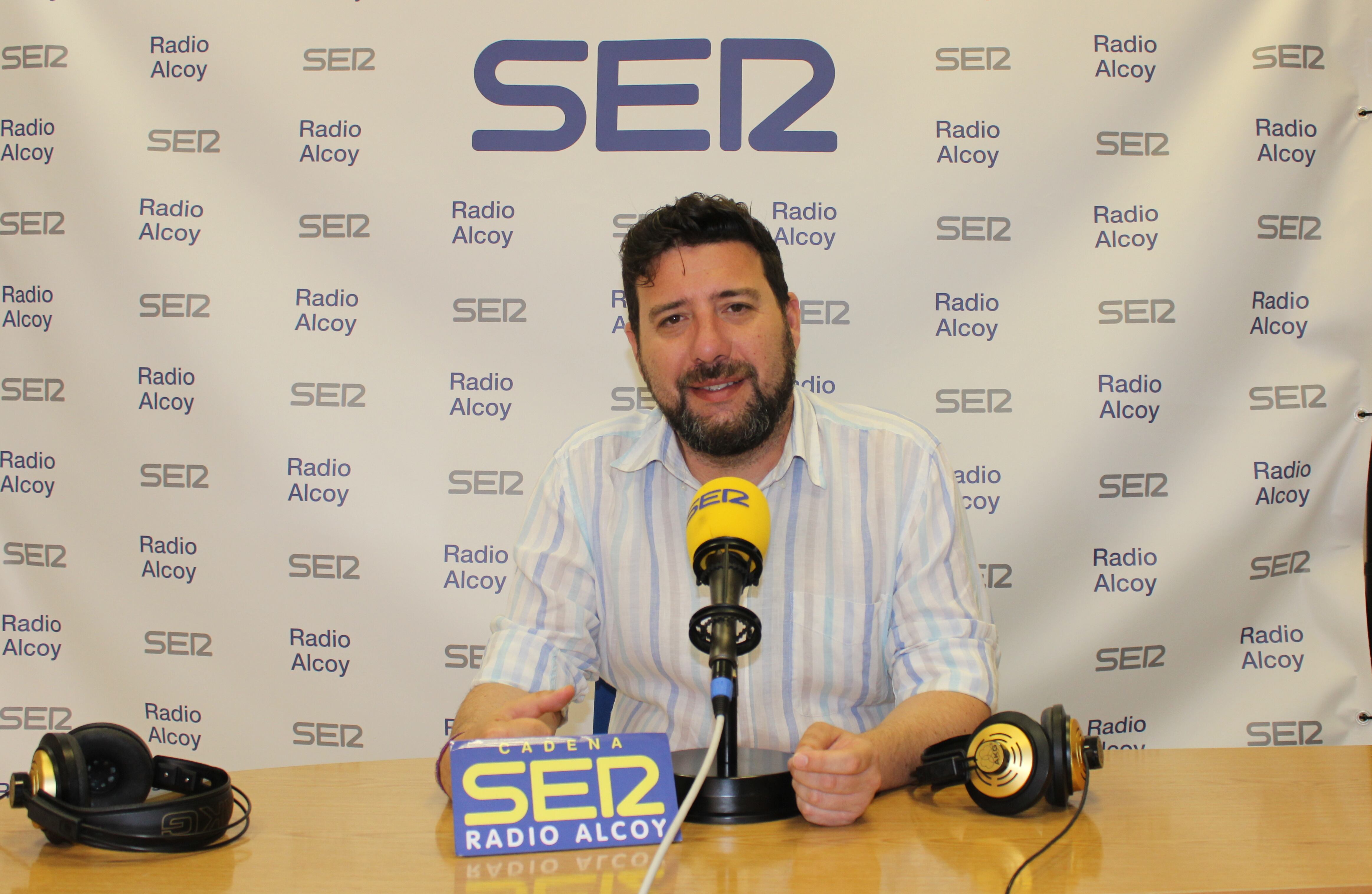 Àlex Cerradelo, vicealcalde d'Alcoi i regidor de Promoció Econòmica, Comerç i Consum, Polítiques LGTBI i Igualtat.