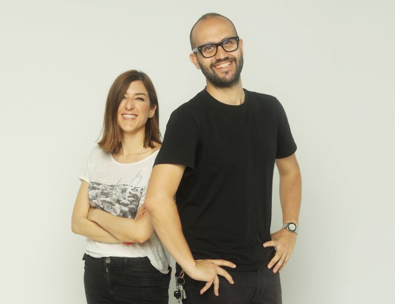 Pepa Blanes y Iago Fernández