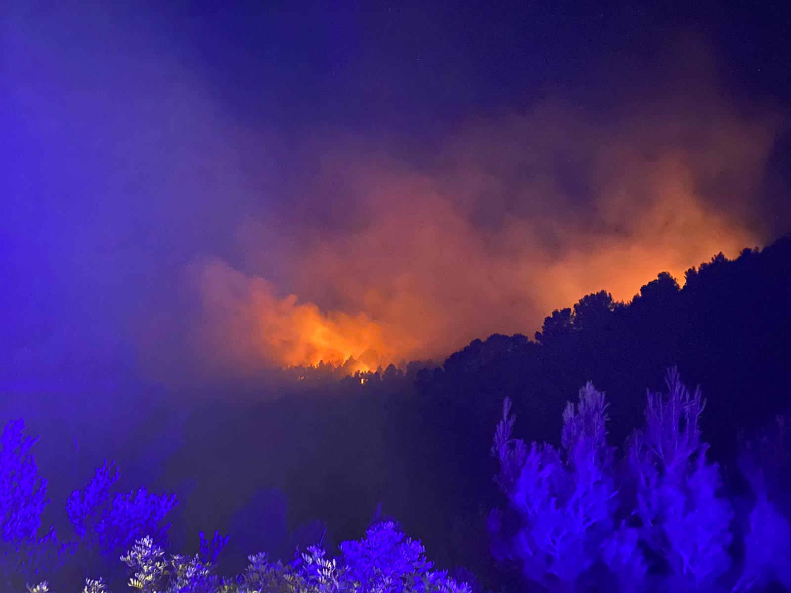 Incendio de Olocau