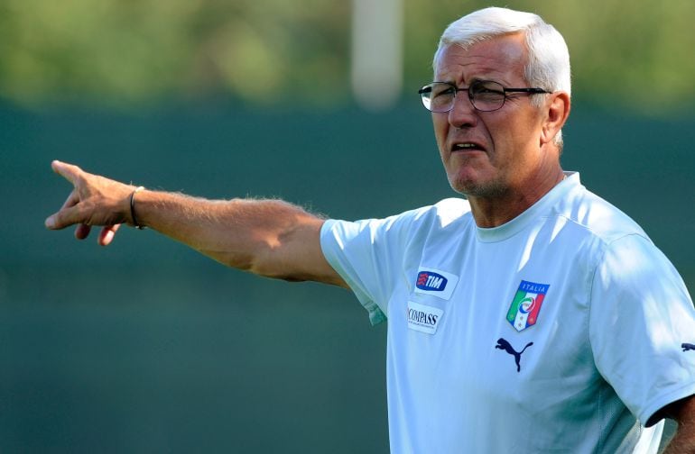 Marcello Lippi, en su etapa como seleccionador italiano.