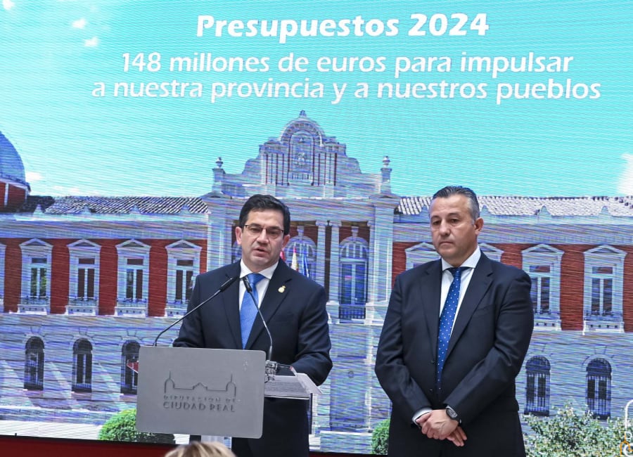 Presentación del presupuesto de la Diputación de Ciudad Real para 2024